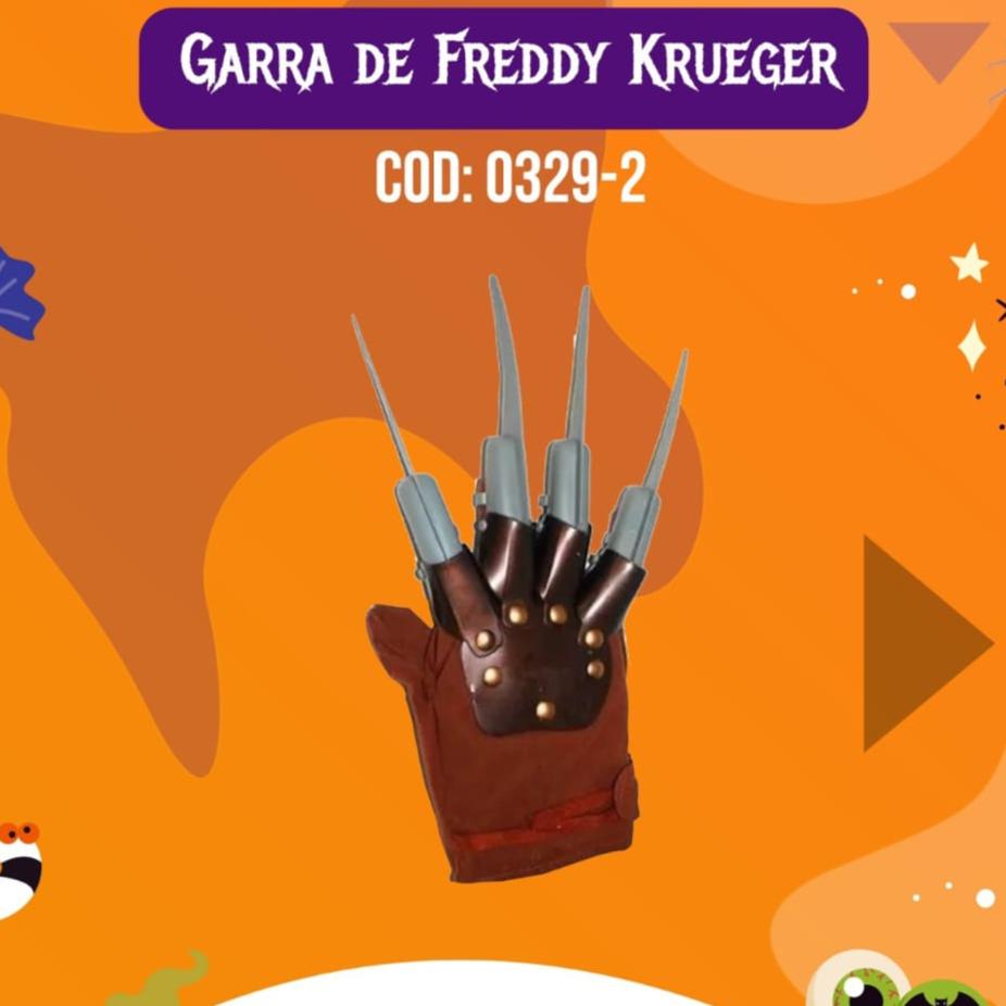 GARRA DE FREDDY KRUEGER