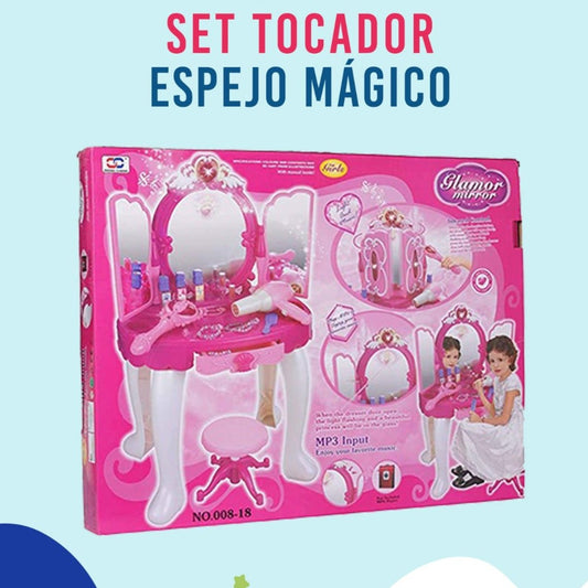 SET TOCADOR ESPEJO MAGICO