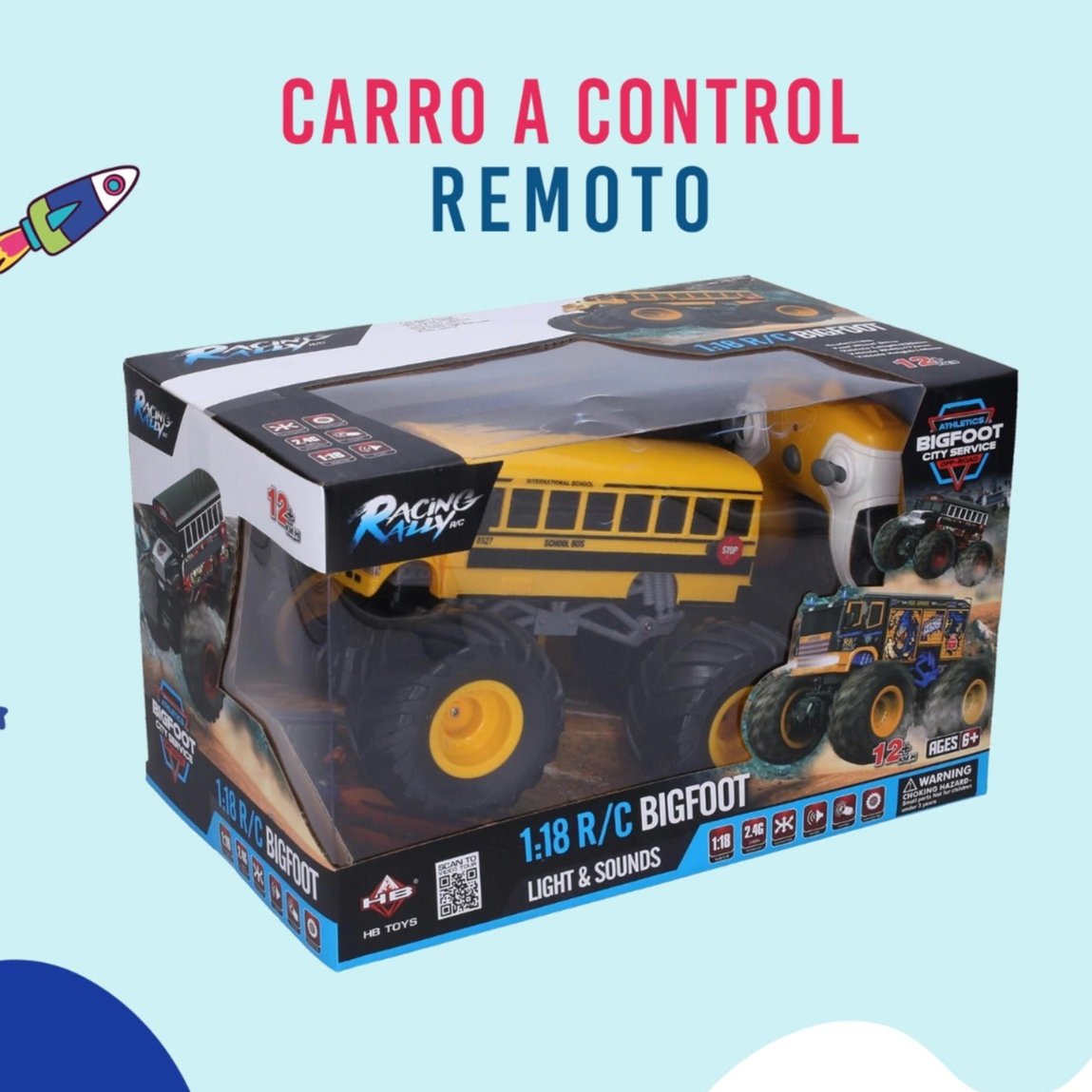 CARRO A CONTROL REMOTO