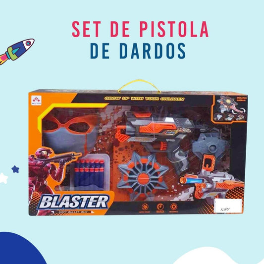 SET DE PISTOLA DE DARDOS