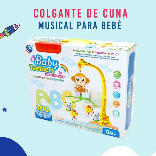 COLGANTE DE CUNA MUSICAL PARA BEBÈ