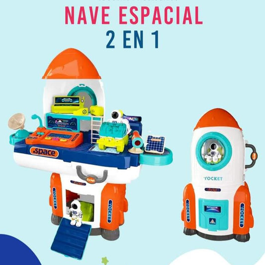 NAVE ESPACIAL 2 EN 1